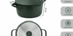 Kookpan 24 cm Groen Performance Series Inductie Westinghouse