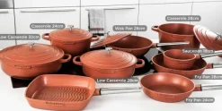 Kookpan 28 cm Rood Performance Series Inductie Westinghouse