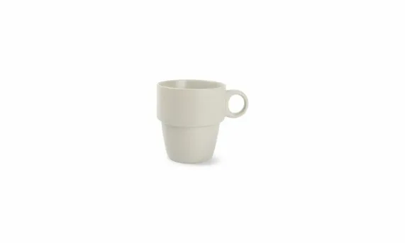 Kop stapelbaar 26cl Note beige