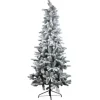 Kunstkerstboom PVC Flocked groen 180 cm hoog