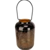 Lantaarn Zwart 30cm Maroc