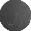 Leisteen bord rond 21 cm