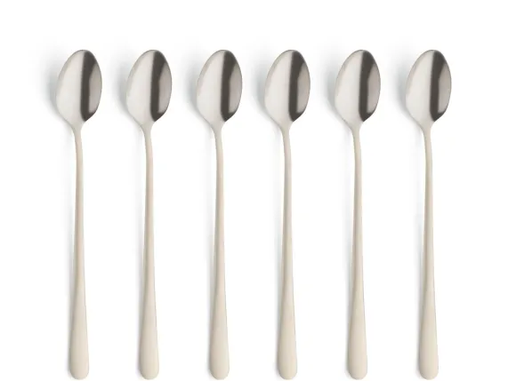 Longdrink lepels set van 6 Austin Vintage champagne Amefa