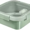 Lunchbox met bestek en bakje Smart to go eco groen 0,9 L Curver