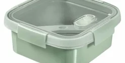 Lunchbox met bestek en bakje Smart to go eco groen 0,9 L Curver