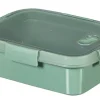 Lunchbox met bestek 1 L groen Smart to go eco Curver