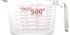 Maatbeker 1L borosilicaat