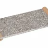 Medical Stone tray met houten greep 27 x 13 cm