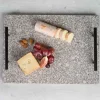 Medical Stone tray met metalen greep 35 x 25 cm