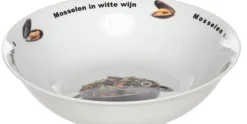 Mosselbord Met Tekst 23 x 6,5 cm
