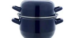 Mosselpan blauw 1,2 kg - 18 cm