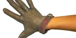 Oesterhandschoen metaal M