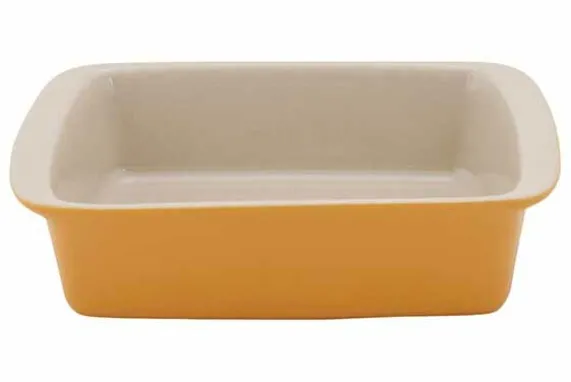 Ovenschaal 15,8 cm x 4 cm geel Fontestic