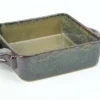 Ovenschaal 17 cm x 17 cm grijs Rustique