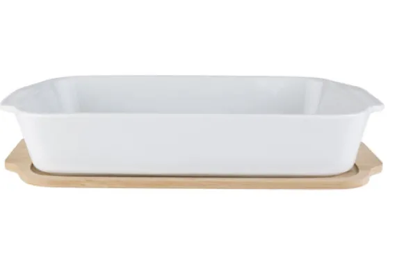 Ovenschaal 30 cm x 6,8 cm keramiek