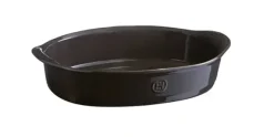 Ovenschaal 35 x 22,5 cm ovaal Emile Henry Fusain