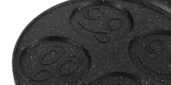 Pannenkoekenpan Keramische Coating 26 cm 4 Kops Smiley Edënbërg Stonetec Line