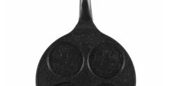 Pannenkoekenpan Keramische Coating 26 cm 4 Kops Smiley Edënbërg Stonetec Line