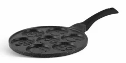 Pannenkoekenpan Keramische Coating 26 cm 7 Kops Smiley Edënbërg Stonetec Line