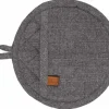 Pannenlap rond Chambray