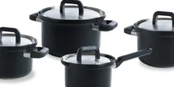 Pannenset 8-delig BK Flow Cool Black