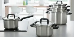 Pannenset 10-delig BK Flow Cool RVS