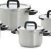 Pannenset 8-delig BK Flow Cool RVS
