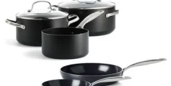 Pannenset Greenpan Copenhagen 7-delig