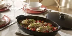 Papillote ovenschaal met deksel 41 cm Emile Henry Grand Cru