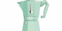Percolator Moka Express Bialetti groen 6-kops