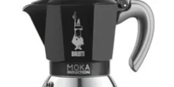 Percolator Moka Induction Bialetti zwart 6-kops