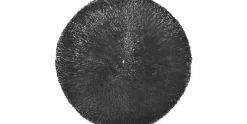 Placemat 38 cm zwart Vene