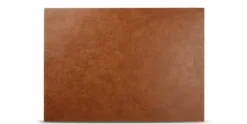 Placemat 43 x 30 cm Lederlook Bruin Layer