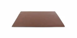 Placemat 43 x 30 cm Lederlook Donkerbruin Layer