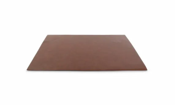 Placemat 43 x 30 cm Lederlook Donkerbruin Layer