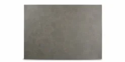 Placemat 43 x 30 cm Lederlook Grijs Layer