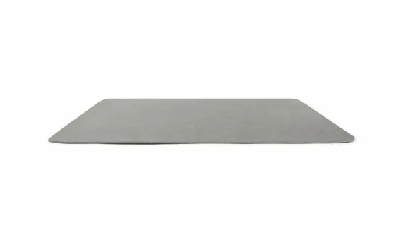 Placemat 43 x 30 cm Structuur Grijs Layer