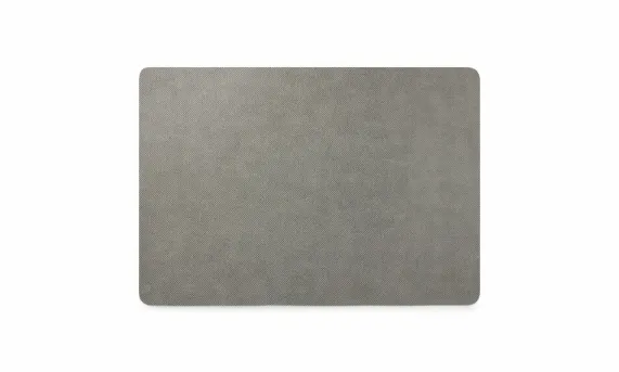 Placemat 43 x 30 cm Structuur Grijs Layer