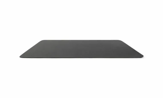 Placemat 43 x 30 cm Structuur Zwart Layer