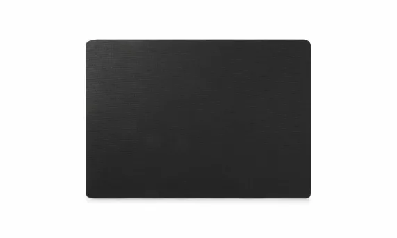 Placemat 43 x 30 cm Structuur Zwart Layer