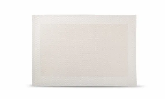 Placemat 45 x 30 cm Wit Layer