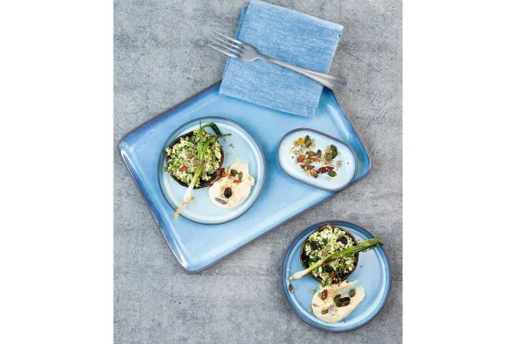 Plat bord 22cm Baikal Blue
