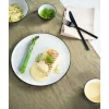 Plat bord 27,5cm Ciel Blanc