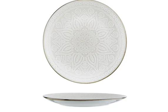 Plat bord 27,5 cm Murano Beige