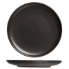 Plat bord 26,5 cm zwart Okinawa