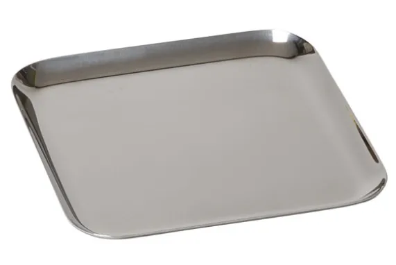 Presentatieschaal RVS 23 cm x 23 cm