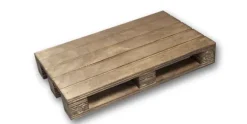 Presenteerplank donker hout 20x12cm Bisetti