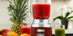 Retro Blender Smoothie Maker Rood Westinghouse