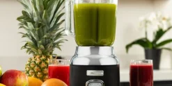 Retro Blender Smoothie Maker Zwart Westinghouse