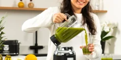 Retro Blender Smoothie Maker Zwart Westinghouse